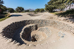 Underground aqueducts of Cantalloc, Nazca, Peru