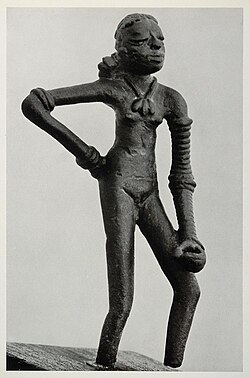 Dancing girl from Mohenjo-daro, c. 2500 BC