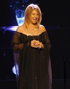 Streisand performing in July 2007 at The O2 Arena in London