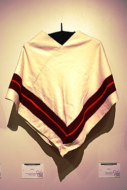 Quechquemitl from Hidalgo at the Museo de Arte Popular in Mexico City