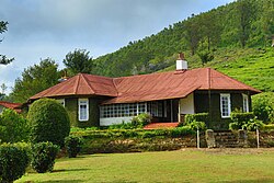The Manale Tea Bungalow, one of the oldest bungalows in Kerala, India