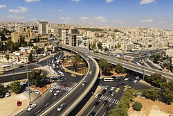 View of a part of the capital Amman