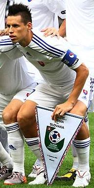 Marek Hamšík is Slovakia's top goalscorer and most capped footballer.