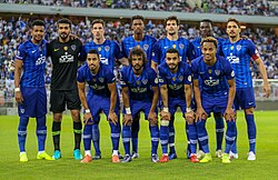 Al Hilal starting XI in 2019