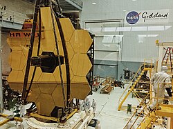 James Webb Space Telescope mirrors assembled, May 2016