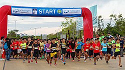 The Borneo International Marathon in 2015