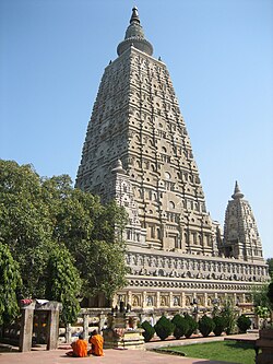 India's Mahabodhi Temple, built under the Gupta Empire, 6th century CE