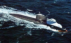 USS George Washington, a ballistic missile submarine