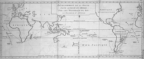 Voyage autour du monde, Paris, 1772