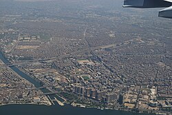 Cairo grew into a metropolitan area with a population of over 22 million.[90]