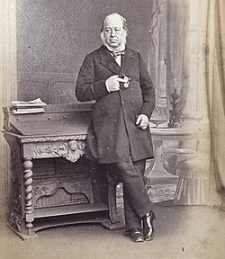 A studio photograph (c. 1860)