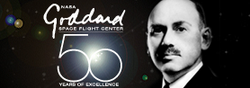 Goddard 50th anniversary logo