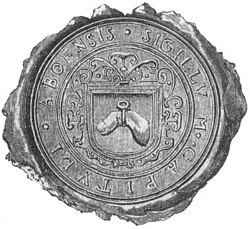 The seal of the Diocese of Turku (Finland) during the 16th and 17th centuries featured the finger of St Henry. The post-Reformation diocese included the relic of a pre-Reformation saint in its seal.