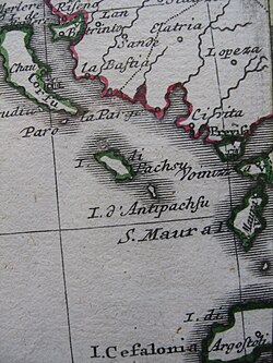 Preveza and other Venetian possessions of the Ionian Sea
