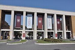 Entrance of "La Sapienza" University of Rome