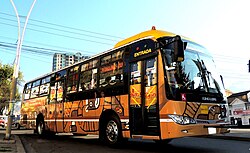PumaKatari bus of the La Paz Bus system