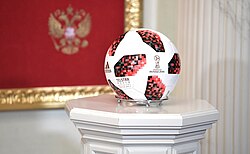 Match ball for the knockout stage, "Telstar Mechta"