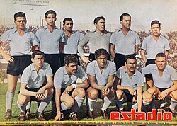 O'Higgins starting line-up in 1955.