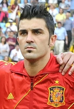 David Villa is Spain's all-time leading goalscorer with 59 goals.