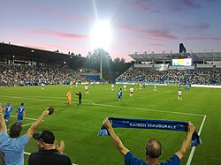 Montreal Impact match at Saputo Stadium against New York Red Bulls on July 28, 2012