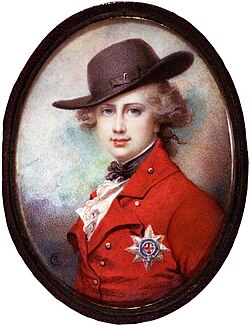 Portrait miniature by Richard Cosway, c. 1780–82