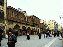 Ancient City of Aleppo, the walkway at al-Madina Souq