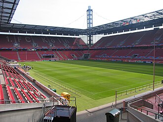 RheinEnergieStadion is the stadium of Bundesliga club 1. FC Köln.