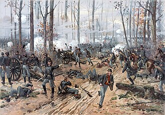 Battle of Shiloh by Thure de Thulstrup, 1888