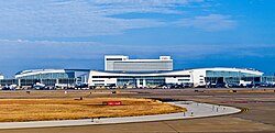 Terminal D at Dallas/Fort Worth International Airport