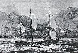 Boudeuse, of Louis Antoine de Bougainville