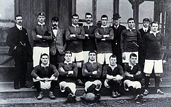 Nottingham Forest team that played in Rosario, 16 June 1905