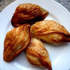 Pastizzi is a typical Maltese pastry