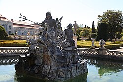 Fountain in the Palácio Nacional de Queluz, Queluz