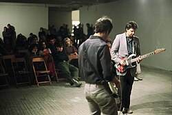 Glenn Branca performing in New York in the early 1980s