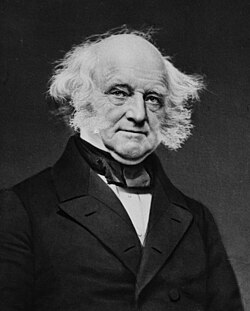 Martin Van Buren was the eighth president (1837–1841).