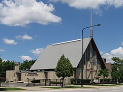 Hartzell Memorial United Methodist church in Chicago, United States