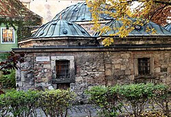 Király Baths building on Ganz Street, Budapest