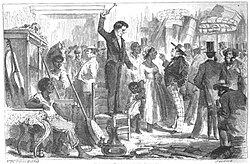 A slave sale transaction in Rio de Janeiro