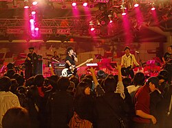 Crying Nut performing in 2009