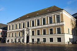 The old town hall (Lunds rådhus) on Stortorget square is used as offices by Lund Municipality.