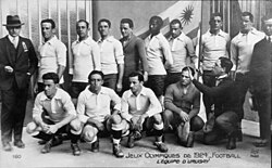 The Uruguayan side had previously won the Olympics championship in Paris