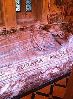 Memorial to Selwyn in Lichfield Cathedral
