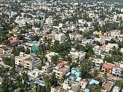 Urban canopy over Chennai.