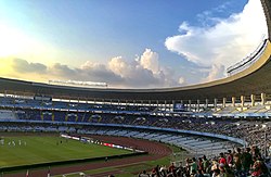 Salt Lake Stadium (Greater Kolkata) on a matchday of the 2017 FIFA U-17 World Cup
