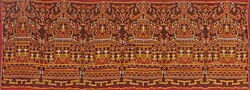 Antique Silk Ikat Pidan Temple Hanging courtesy Wovensouls Textiles Art Gallery Singapore
