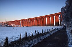 The Nairn viaduct, otherwise known as the Culloden Moor Viaduct is a Category A listed structure.[71]