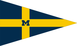 Burgee of University of Michigan