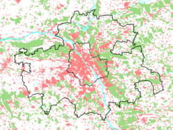 Warsaw metropolitan area