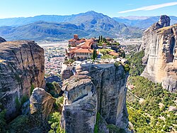 Monastery of the Holy Trinity in Greece.