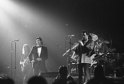 Art rock band Roxy Music performing in Toronto in 1974